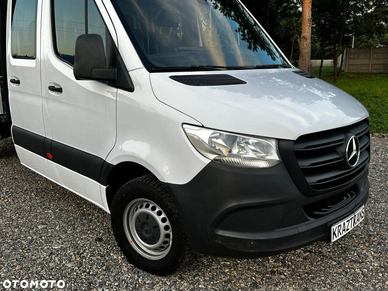 Mercedes-Benz Sprinter 316 CDI automat MAX burtowy skrzynia Doka brygadiera 6-cio miejscowy z Niemiec 3,4m paka 2020 model - 14