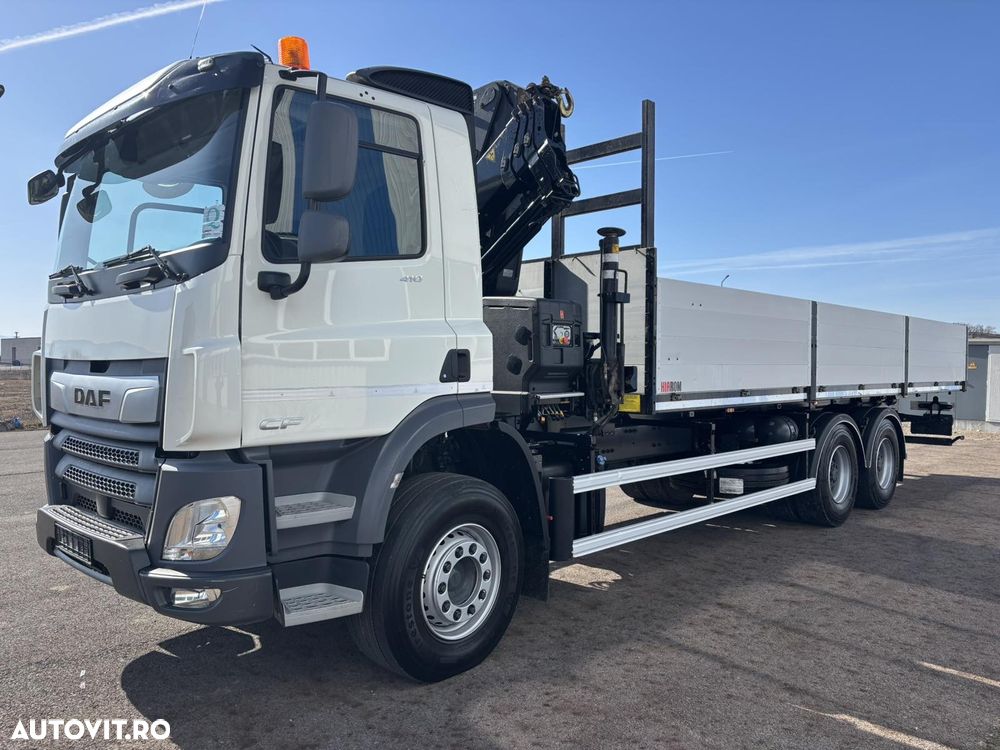 DAF CF 410, Macara HIAB X-HIDUO 188, 6x4, 2022 - 6