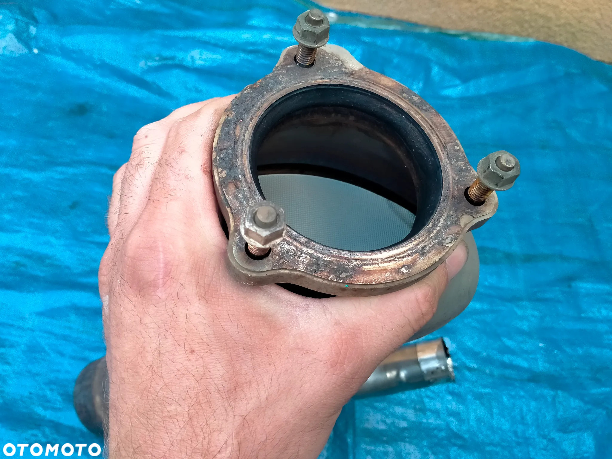 Audi Q5 80A Katalizator DPF 80A131703G / PRZEPUSTNICA 8W0253691A / ORYGINAŁ - 8