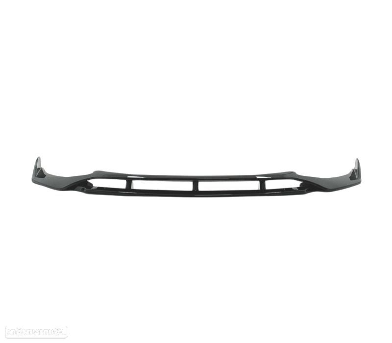 SPOILER LIP BMW X4 G02 18-21 LOOK M PRETO BRILHANTE - 2