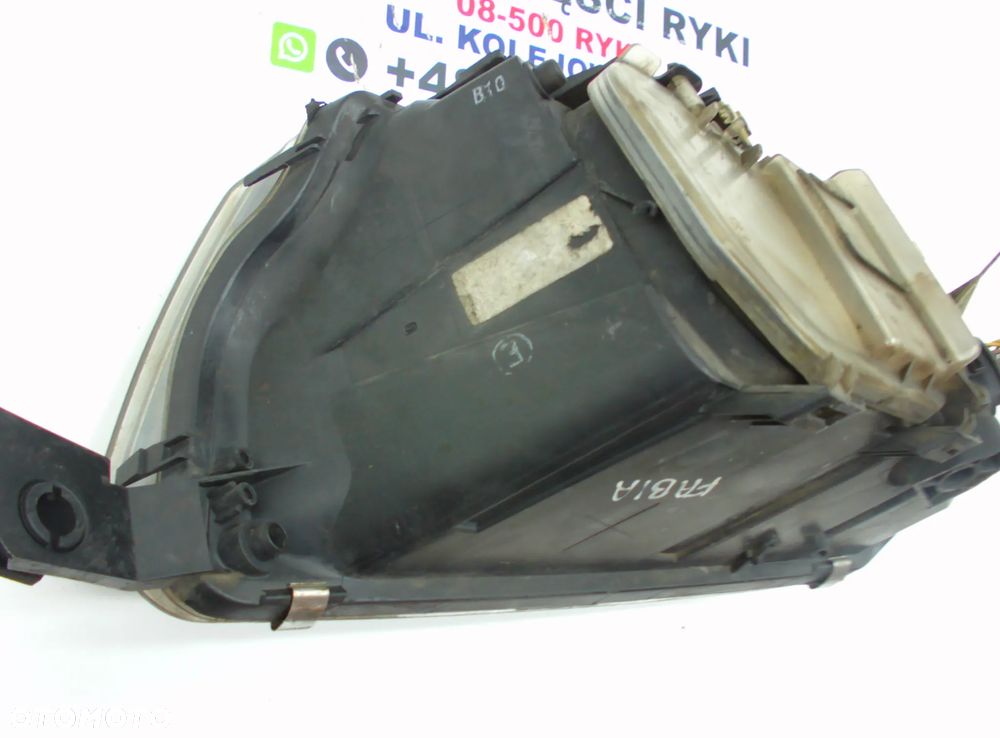 Skoda Fabia I Lampa Przód Reflektor Prawa Strona - 10