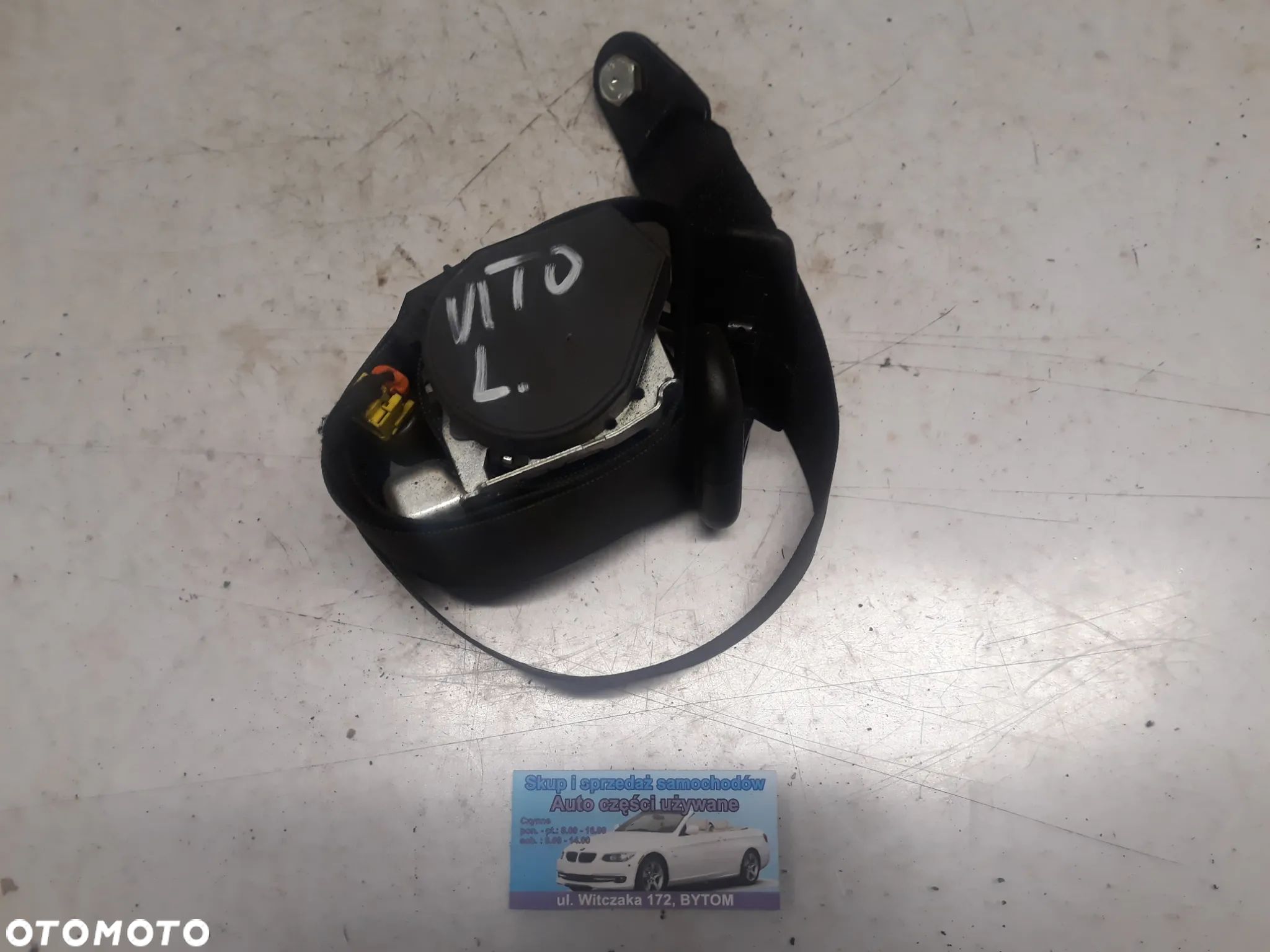 PAS BEZPIECZEŃSTWA LEWY PRZÓD MERCEDES VITO W639 2,2 CDI  111 CDI  2005r - 1