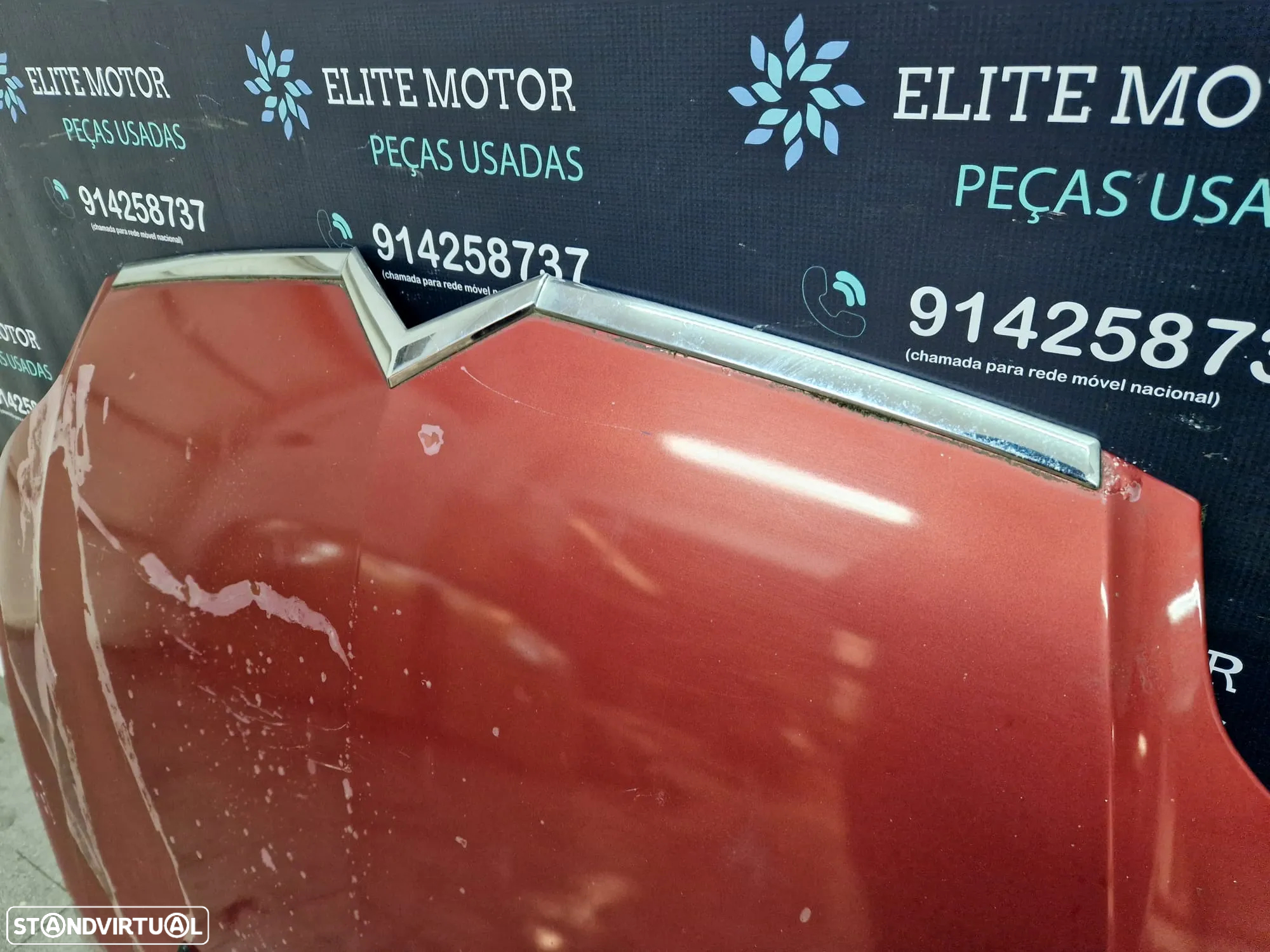 Capot usado CITROEN C4 vermelho - 5