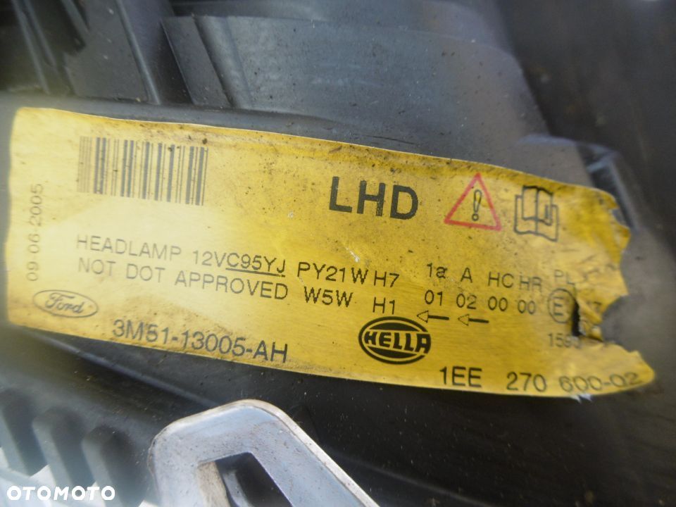 Lampa prawa FORD C-MAX orginał europa - 5