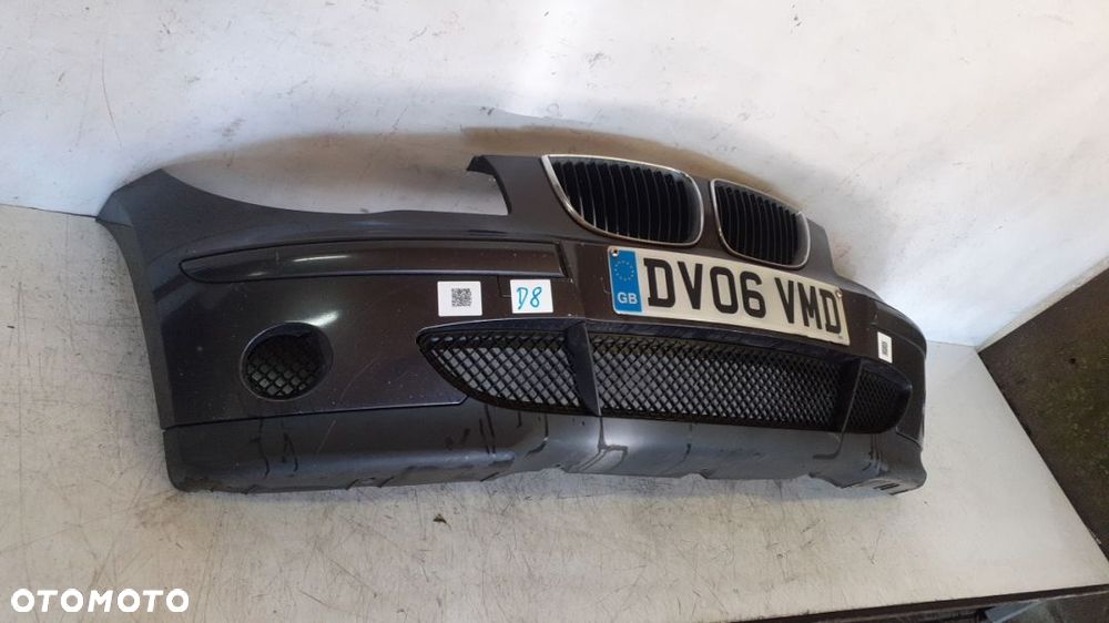 $ ZDERZAK PRZÓD PRZEDNI DO BMW E87 SERII 1 + GRILL NERKI KOD KOLOR SPARKLING GRAPHITE - 3