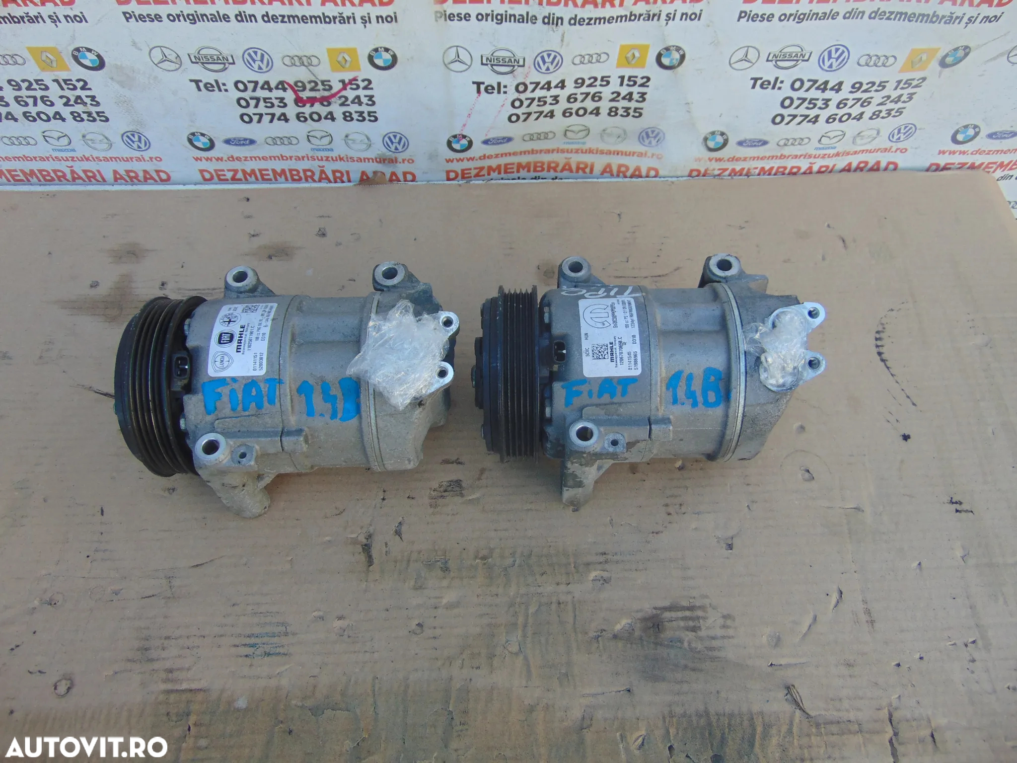 Compresor clima Fiat Tipo 1.4 Fiat 500 Panda lancia 1.4 - 5