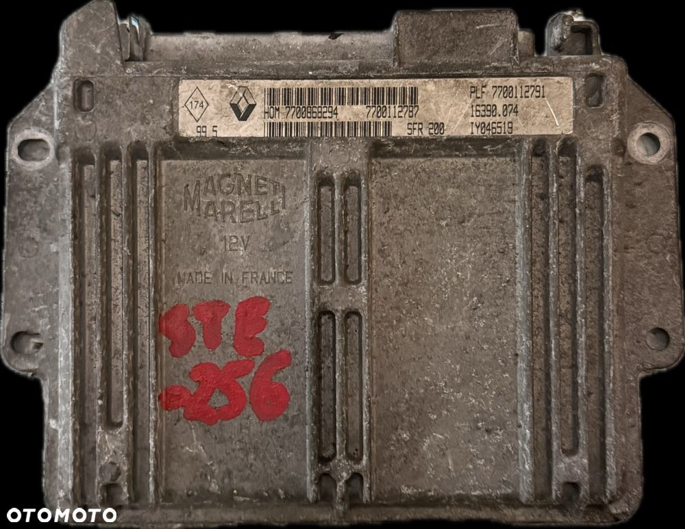 Sterownik komputer silnika Renault 7700868294