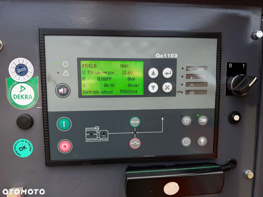 Atlas Copco QAS 40 KW Agregat prądotwórczy Przyczepa do rejestracji. inwerterowy wyciszony! 2018r. 5500mtg. JAK NOWY z Norwegii. Mocny silnik Turbo Kubota 4 cylindry 100km! Dekra aktualna. Opony zero zużycia. Zadbany Agregat. Odpala na Dotyk. Bogata Wersja! Prądnica Najlepsza PARTNER LEROY SOMER. - 6