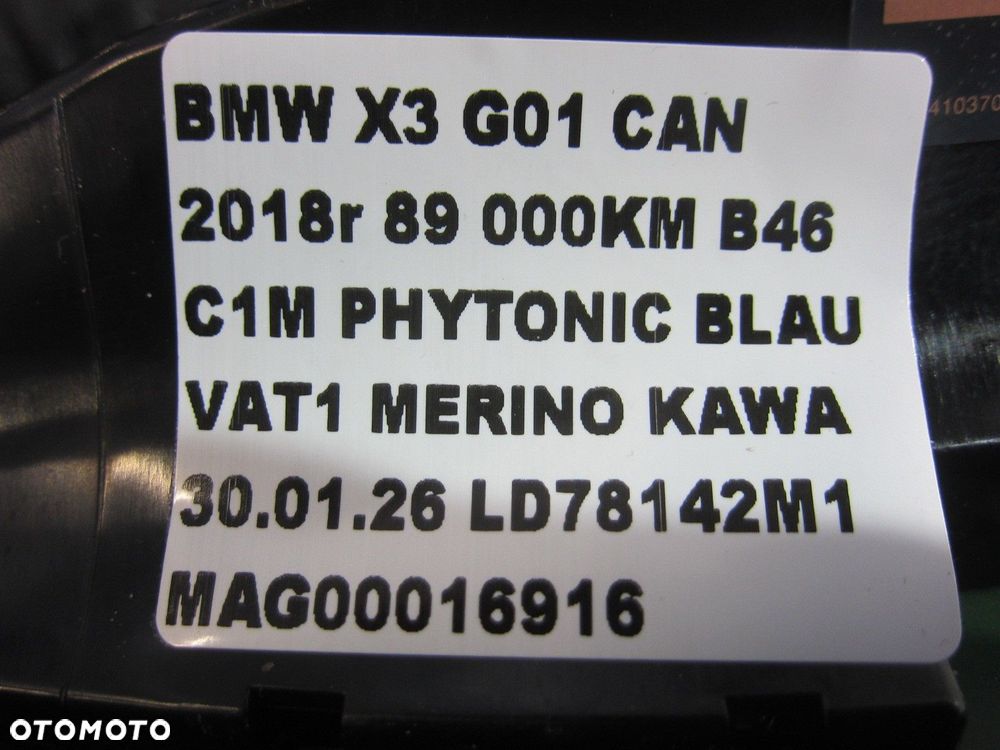 BMW G01 F48 G07 ANTENA REKIN PŁETWA NA DACH 65208794263 8794263 65209291487 - 7