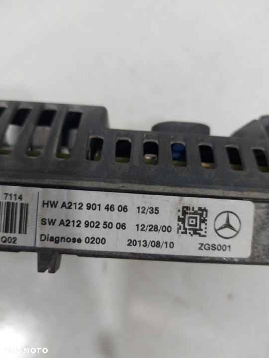 WYSWIETLACZ MONITOR LCD NAVI RADIO MERCEDES E W212 W207 C W204 LIFT IDEALNE DEMONTAZ 2129014606 - 8