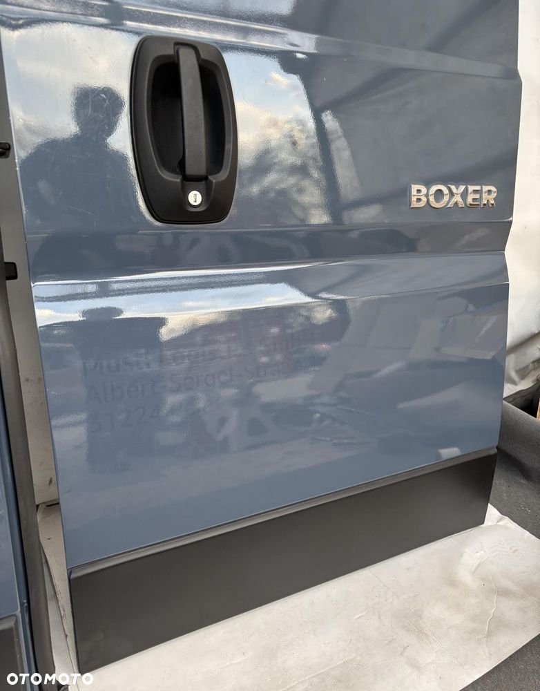 DUCATO BOXER JUMPER 19- DRZWI NISKIE TYŁ PRAWE LEWE H1 KOLOR SZARY AMAZON - 6
