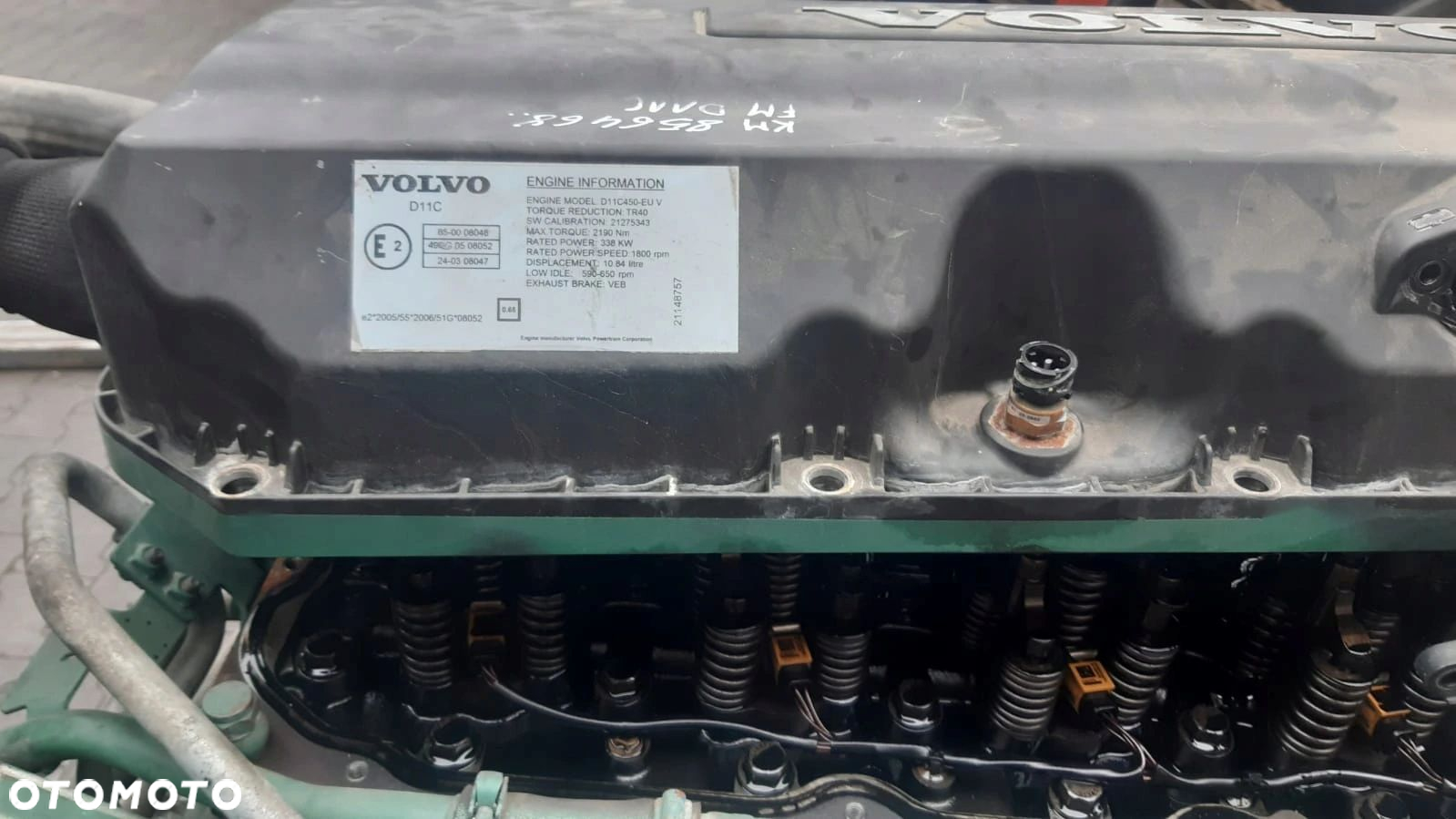 VOLVO FM FM11 SILNIK KOMPLETNY D11C 450 - 6