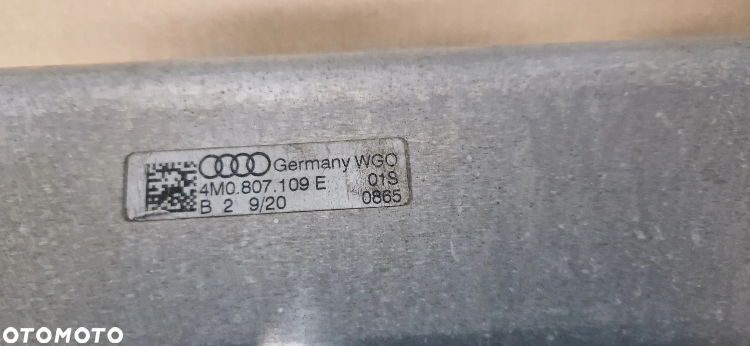AUDI Q7 II 4M0 BELKA ZDERZAKA PRZÓD WZMOCNIENIE 2015-2024 - 4