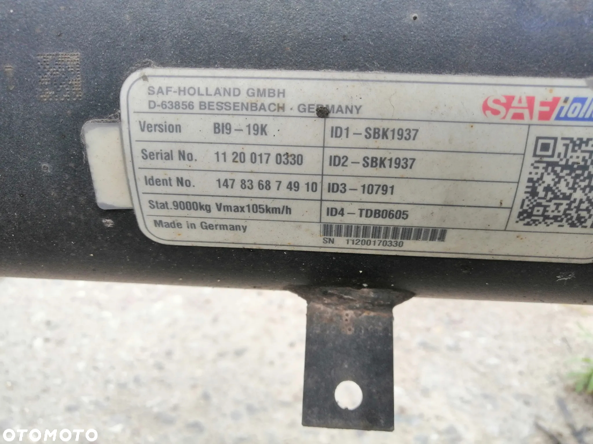 SAF  SI9-19K Duża Tarcza kompletna - 4