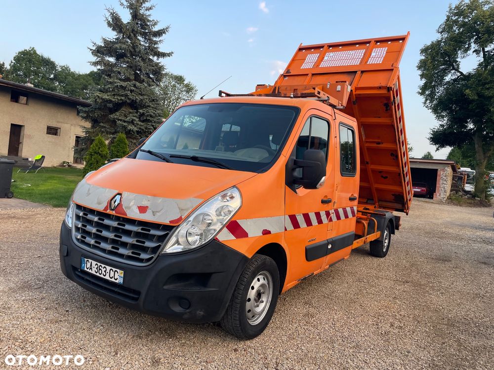 Renault Master wywrotka dubel kabina 7 osób - 17