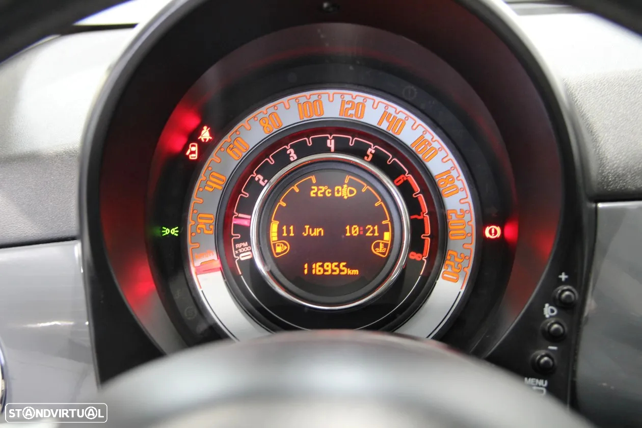 Fiat 500 1.2 Lounge S&S - 16