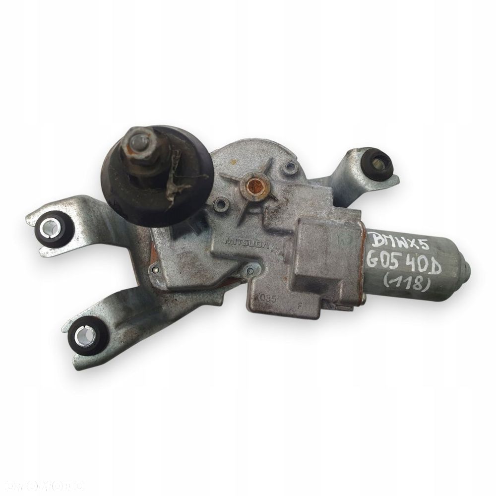 SILNICZEK WYCIERACZKI BMW X5 G05 mechanizm tył tylny 7453144 - 13