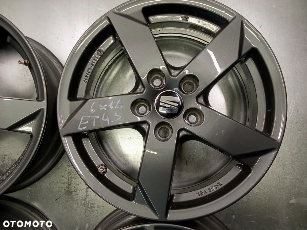 Felgi Seat Ateca Alhambra Leon Toledo Altea 6Jx16 et43 5x112 - 4