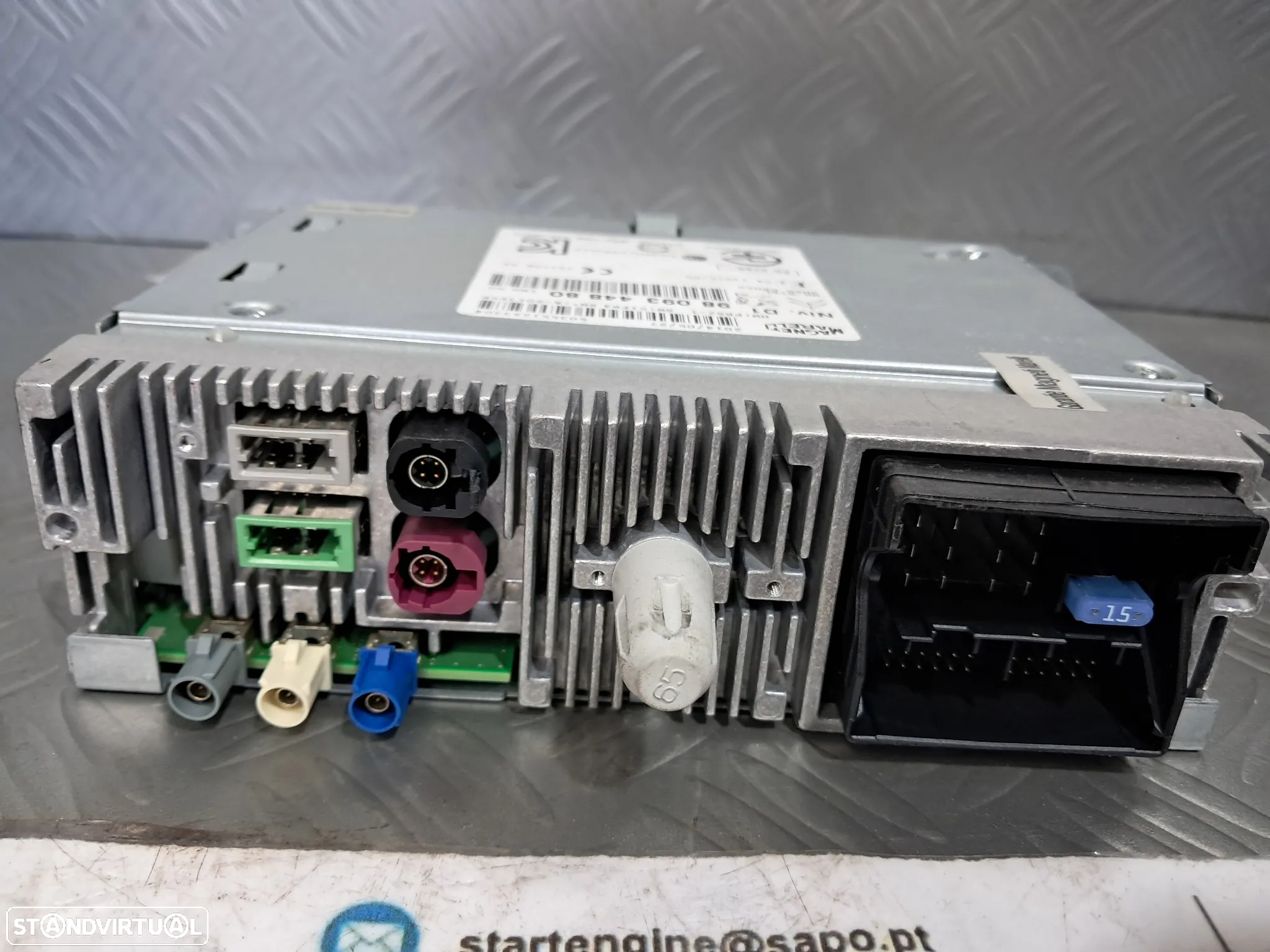 Radio  Citroen C4 Grand Picasso II 9809844880 - 3