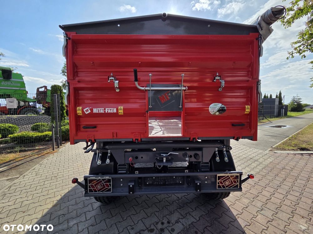 Metal-Fach T710/2 8T Plandeka Wywrot 3 strony Nowa - 4