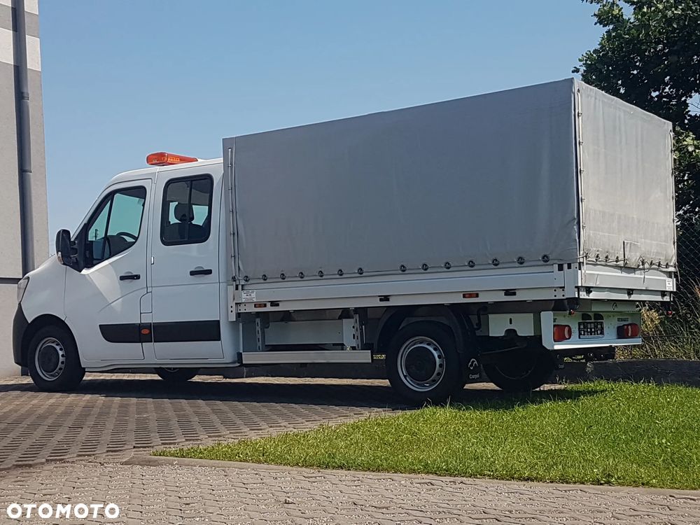Renault MASTER DOKA 7-OSÓB PLANDEKA PAKA SKRZYNIA ŁADUNKOWA DOUBLE KABINA KLIMA TEMPOMAT KRAJOWY - 28