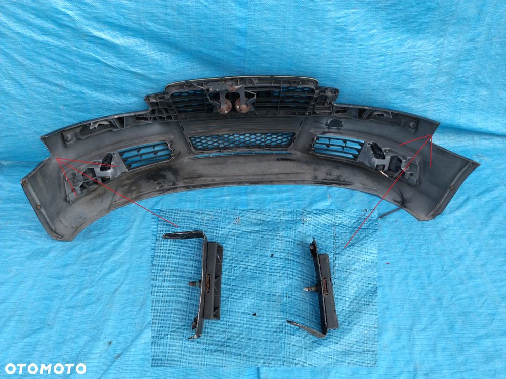 84F Zderzak Przód Przedni AUDI A6 C6 LIFT FL SLINE s-line spryski xenon - 14