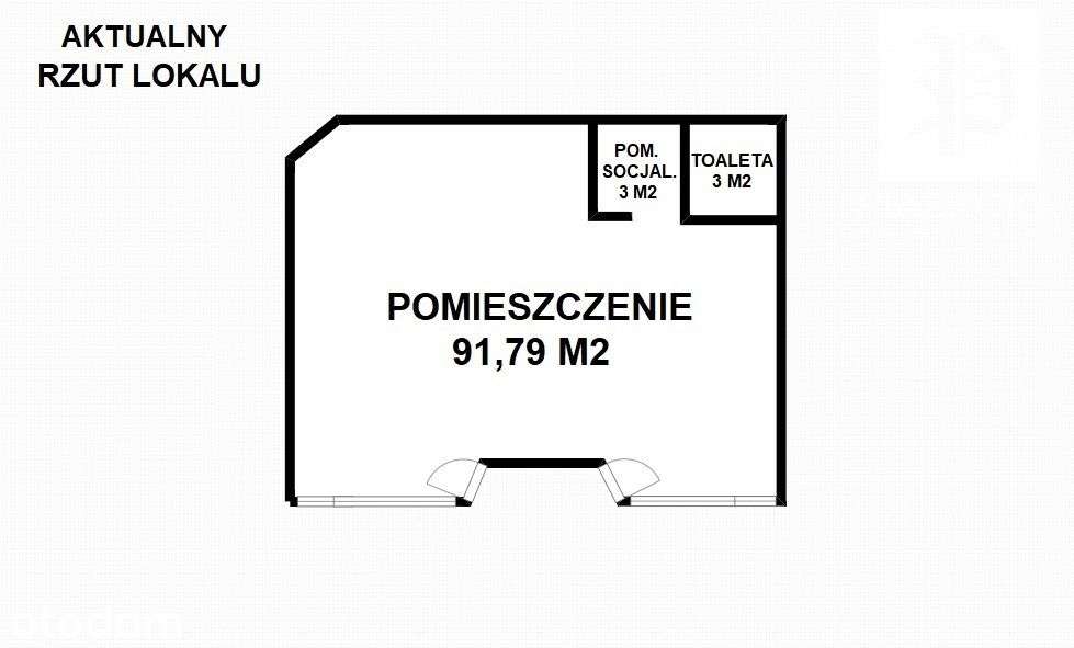 Lokal do adaptacji w centrum miasta na dwa lokale - Pełny obrazek: 4/18