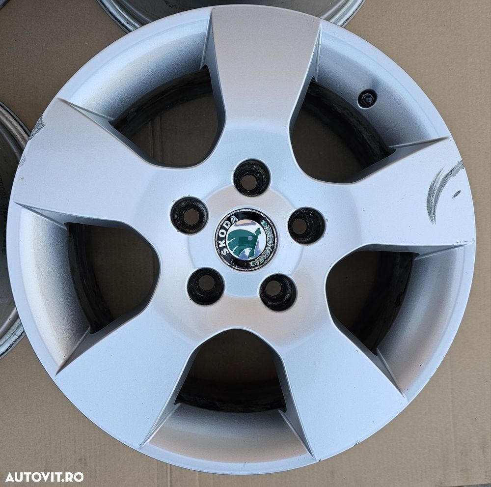Jante Aliaj 15” 5x112-VwPassat/Golf5,SkodaOctavia,AudiA4/A3,SeatAltea - 4