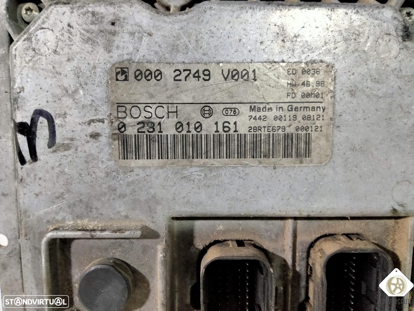 CENTRALINA MOTOR UCE SMART CITY-COUPE 2001 - 3