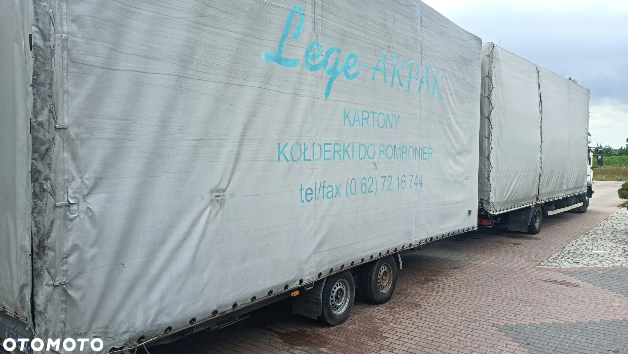 Volvo fl do przewozu słomy bali - 3