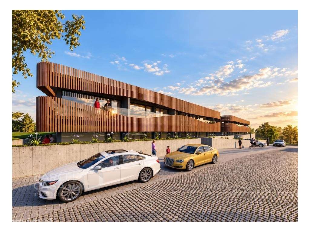 Apartamento T1 com logradouro e lugar de garagem, em construção na ... - Grande imagem: 4/20