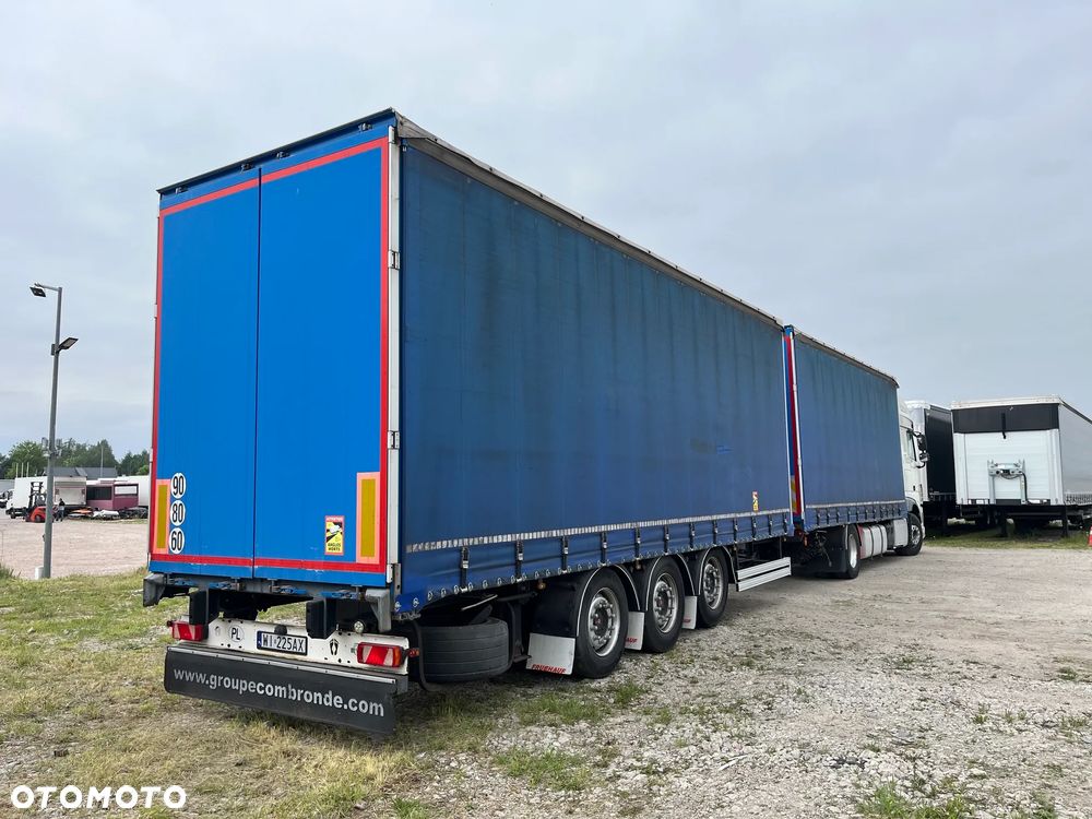 DAF XF 106 460 SSC FA zestaw Fruehauf 118 m3 firanka - 3