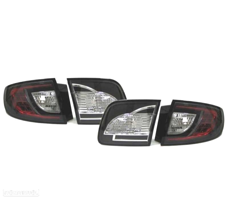 FAROLINS MAZDA 3 03-08 LED PRETO - 2