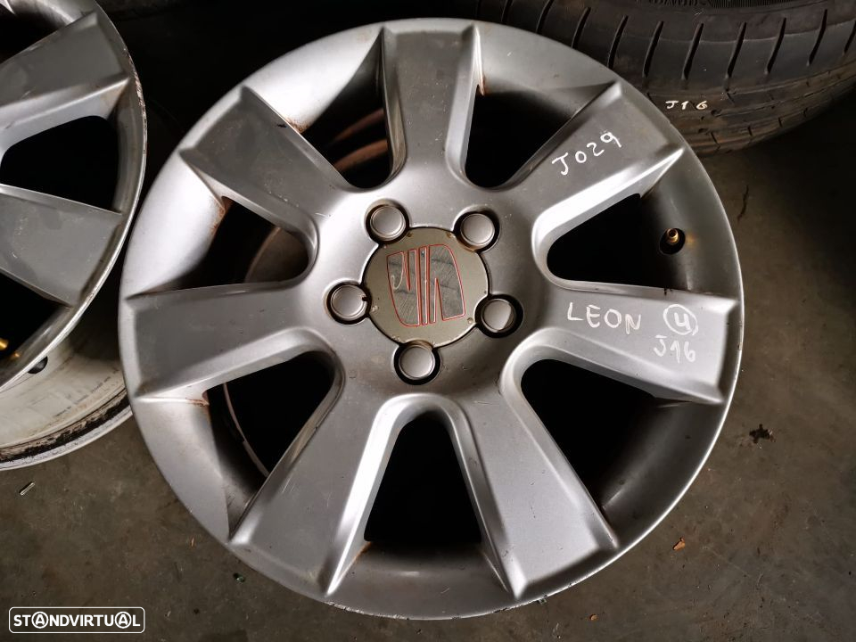 SEAT LEON 1P JANTES 16 POLEGADAS 5X112 - J029 - 4