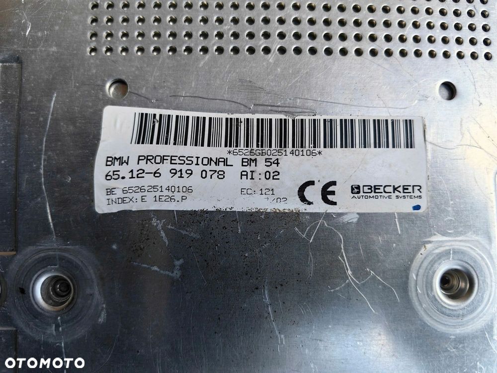Tuner moduł radia BMW e38 e39 e53 X5 6919078 BM54 BM 54 (4338) - 3