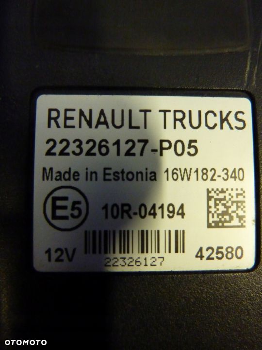 RENAULT GAMA T PILOT KABINY - 3