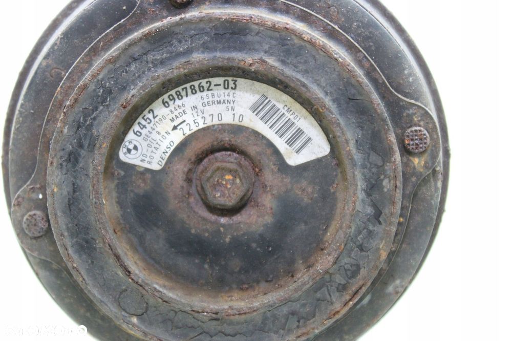 SPRĘŻARKA KLIMATYZACJI BMW E87 E90 E91 320D N47 447260-1853 1851 1852 - 4