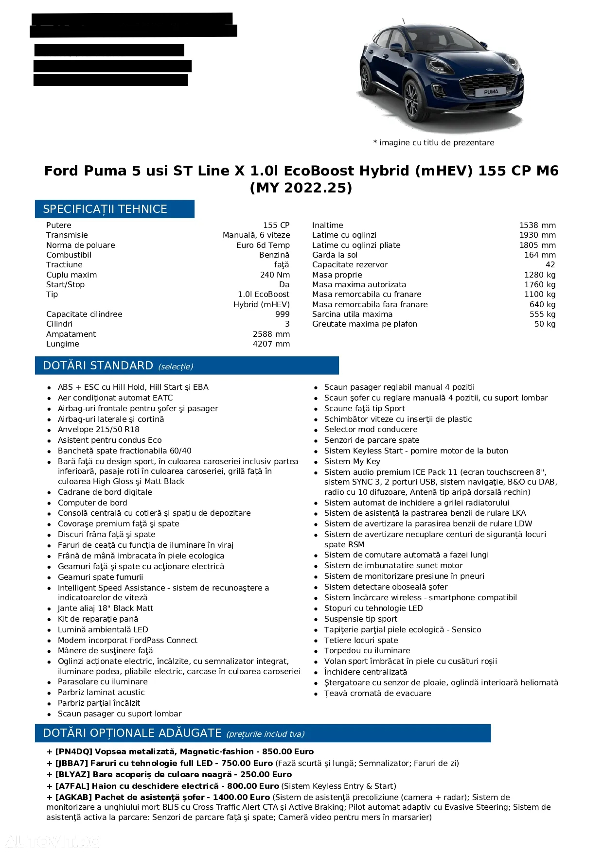 Ford Puma 1.0 EcoBoost MHEV ST Line X - 15