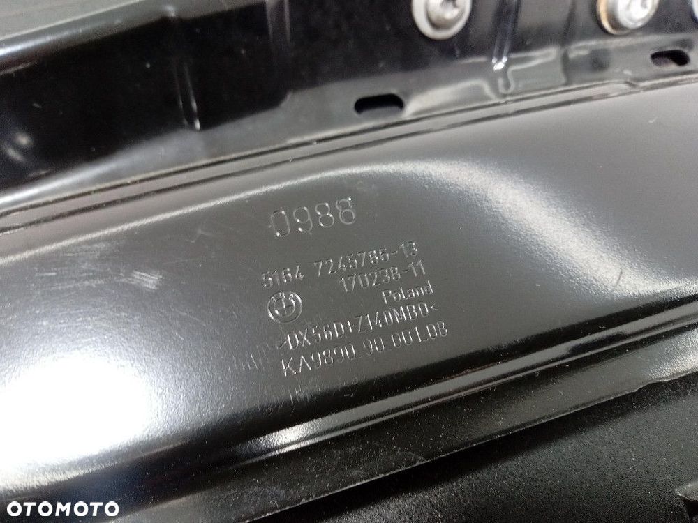 BMW  3 F31 LCI LIFT 2.0 D 15-20 PAS PRZEDNI KOMPLETNY CHŁODNICE  7245786 - 14