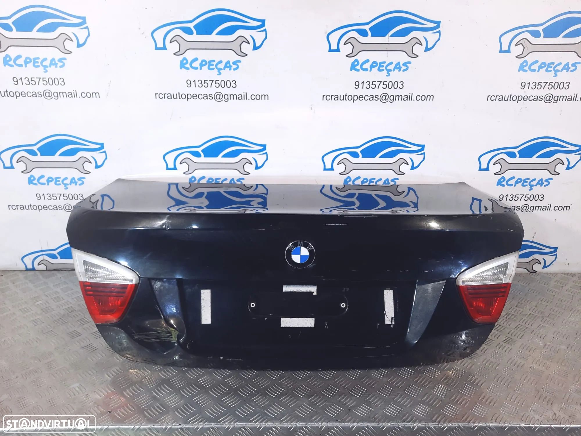 PORTA TAMPA MALA BMW SERIE 3 E90 41627151491 7151491 FECHO PUXADOR LUZ 3º STOP - 1