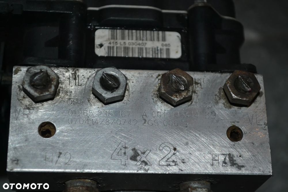 MERCEDES VITO 639 VIANO POMPA ABS 0265235167 0014461489 - 2