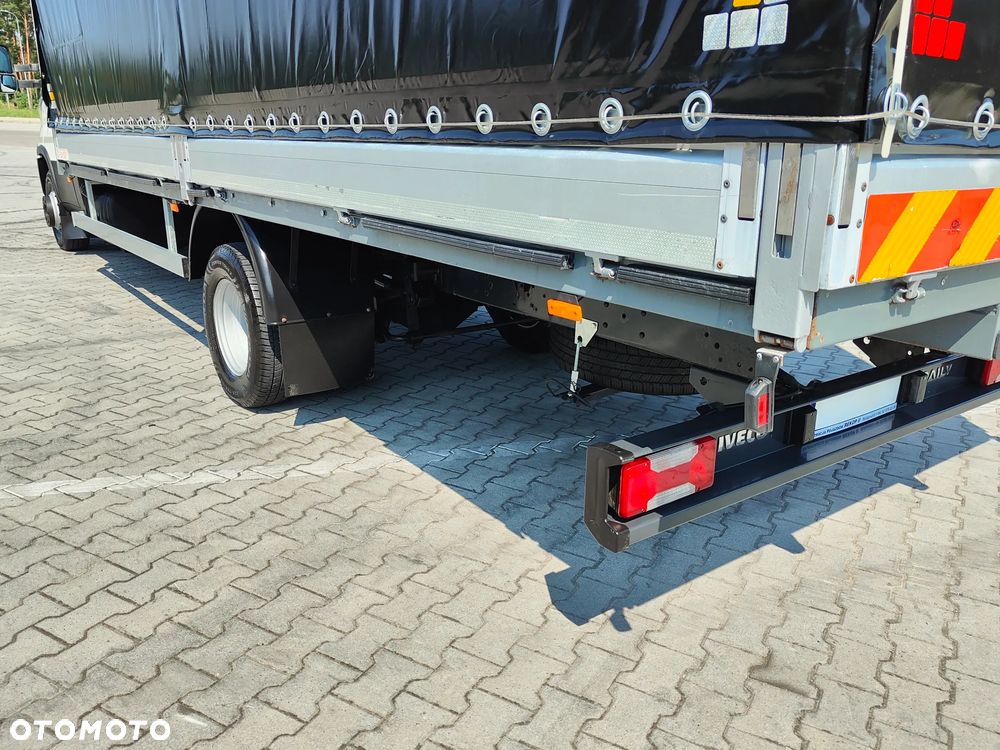 Iveco DAILY 72c17** 3.0d 170KM EURO-6 wersja BEZ AdBLUE** BLIŹNIAK** Skrzynka z Plandeką + PAKA dł.610cm+rozstaw osi 4750cm** POLSKI SALON** DMC do 7.2T kat.C** - 10