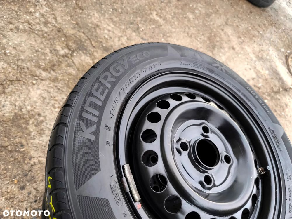 4x100 Felgi Stalowe Stal 13 Koła Letnie Lato KIA PICANTO HYUNDAI ATOS I10 DAIHATSU CUORE MIRA SIRION SUZUKI ALTO WAGON R TOYOTA AYGO MAZDA 121 DEMIO 5mm Legnica ALU-RAD 155/70 - 7