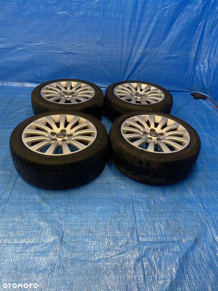 KOŁA KOŁO FELGA ALUMINIOWE ALUSY 18" 5X120; 67,1mm KOMPLET OPONY ZIMOWE DUNLOP 3,2mm OPEL INSIGNIA A  BMW - 3