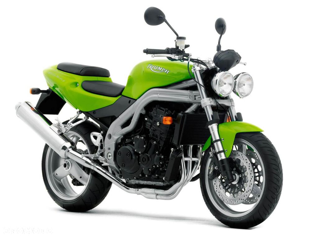 TRIUMPH SPEED TRIPLE  955 reflektor lampa czasza owiewka wypełnienie licznik błotnik kierownica lusterko manetka felga tarcza zacisk pompa zawieszenie silnik moduł regulator zbiornik siedzenie set podnóżek stelaż stopka chłodnica tłumik - 1