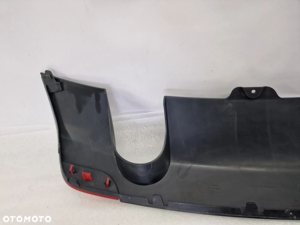 AUDI A1 8X0 10- DYFUZOR / SPOJLER ZDERZAKA TYLNEGO TYLNIEGO TYŁ + DWA ODBLASKI , NR 8X0807421 , NR AUKCJI DT113 - 7