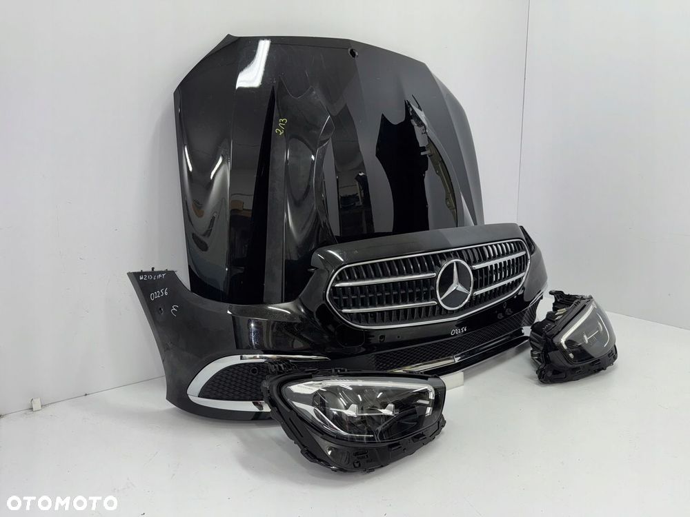 PRZÓD MERCEDES E KLASA AMG AVANGARDE W213 A213 MASKA ZDERZAK BŁOTNIKI LAMPY - 1