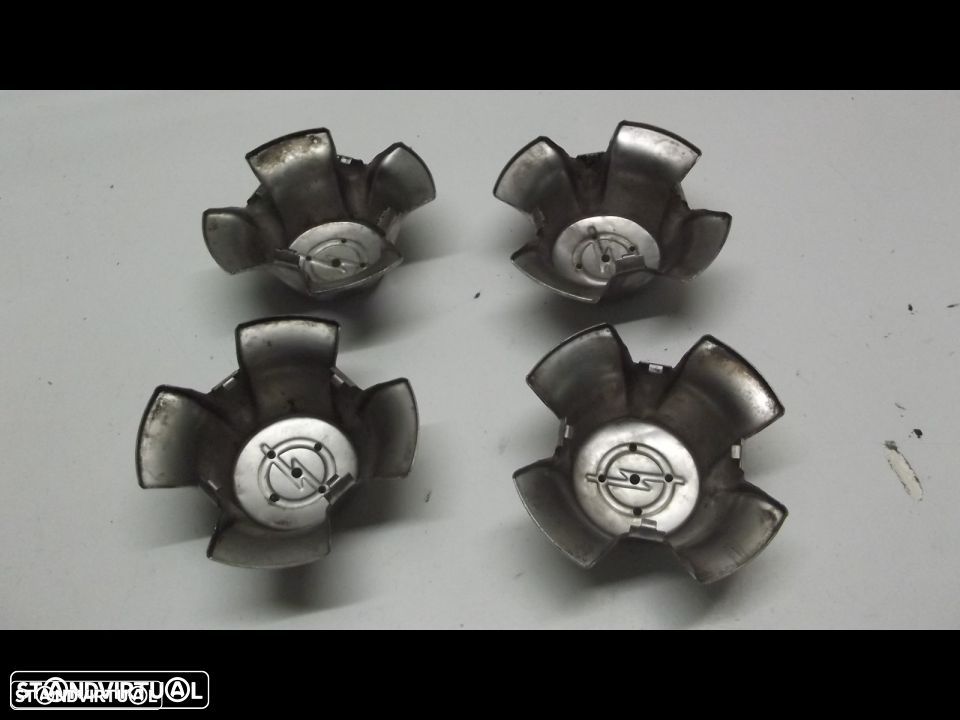 opel antigo tampoes em inox em otimo estado - 3