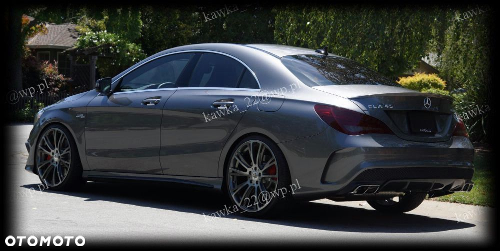MERCEDES CLA C117 SPOILER LOTKA NA KLAPĘ PODKŁAD! - 8