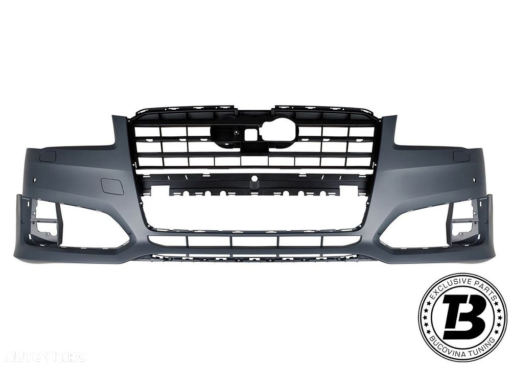 Pachet Exterior compatibil cu Audi A8 D4 Facelift S8 Design - 3